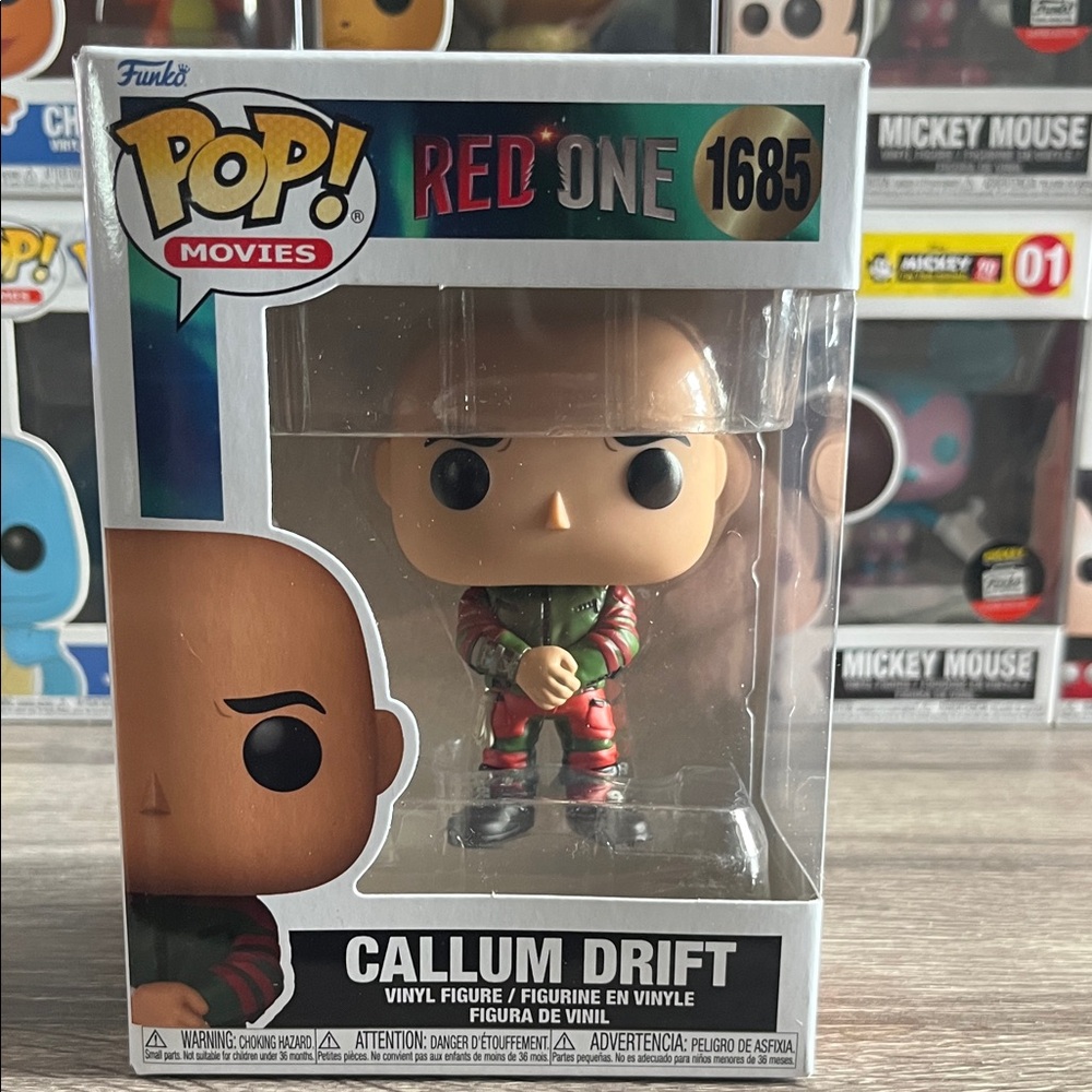 Funko Pop! Red One Callum Drift Figure - Red and Green